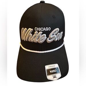 Chicago White Sox Black Baseball Cap, Officially Licensed, One Size